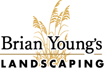 brian young's landscaping logo