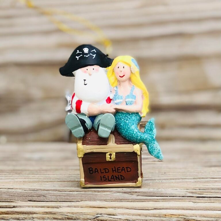 Featured image for 'Mermaid & Pirate Santa Ornament'